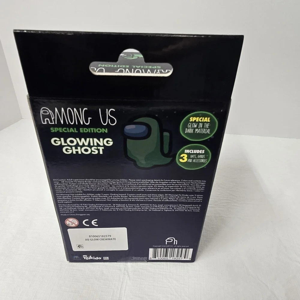 Among Us Special Edition Glowing Ghost Crewmate 6 in. Glow-in-the-Dark Figure